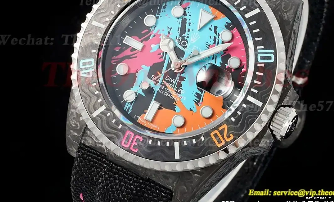 VR3235 43mm DIWF Graffiti SeaDweller DIW FC Dial NY 0513